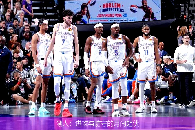 湖人：进攻与防守的月间起伏