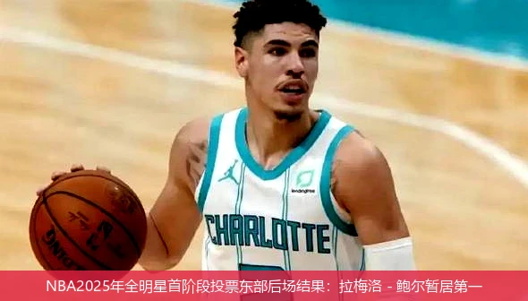 NBA2025年全明星首阶段投票东部后场结果:拉梅洛 - 鲍尔暂居第一