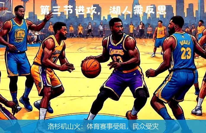 洛杉矶山火：体育赛事受阻，民众受灾